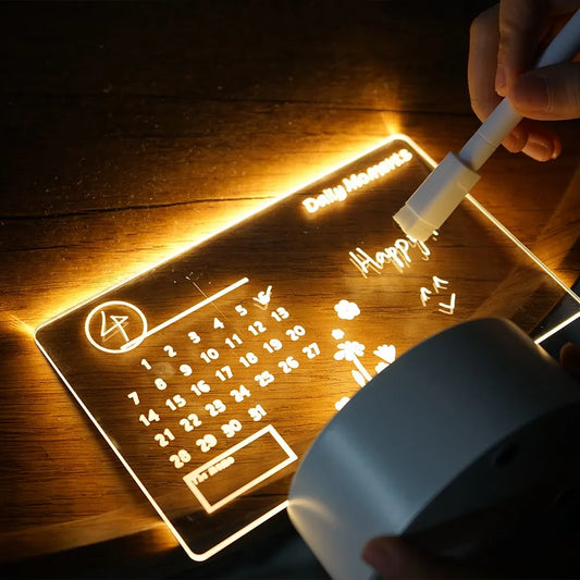 Nota criativa de LED - USB - Zion Acessórios e Presentes